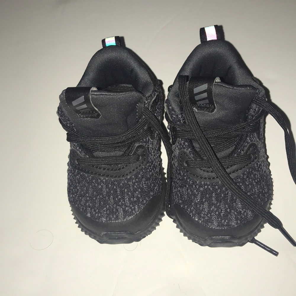 Black adidas sneakers